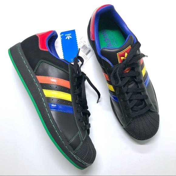 adidas multicolor men's shoes